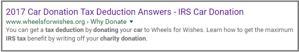 wheels for wishes first page