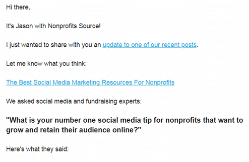 email marketing subscribers list pt3 - online fundraising ideas and strategies