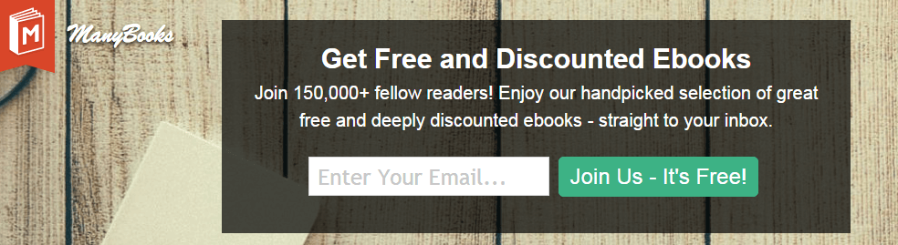 manybooks email subscription