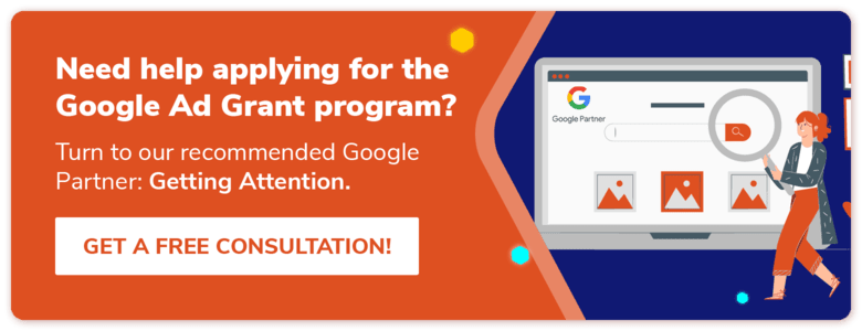 Get a free consultation and chat about your Google Grant application with our recommended Google Partner.
