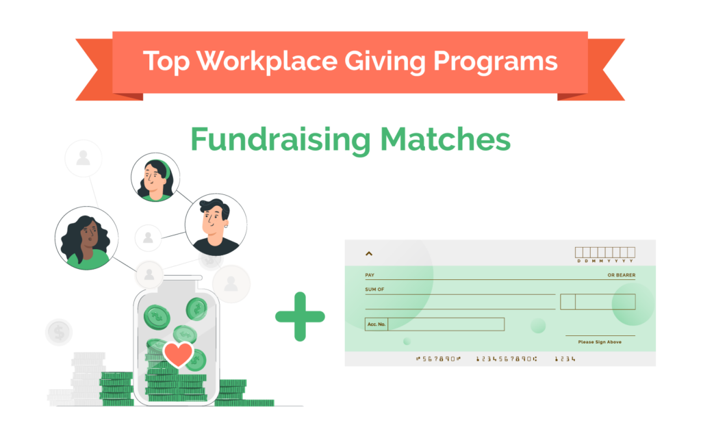 Top workplace giving strategy - fundraising matches