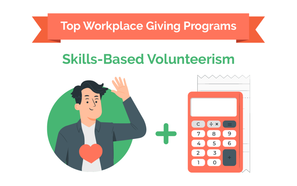 Top workplace giving strategy - skills-based volunteerism