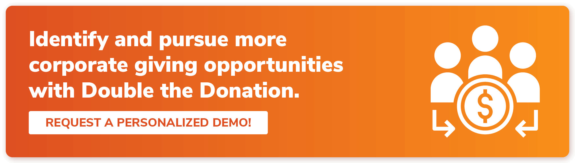 Uncover sponsorship companies for events and more with Double the Donation.